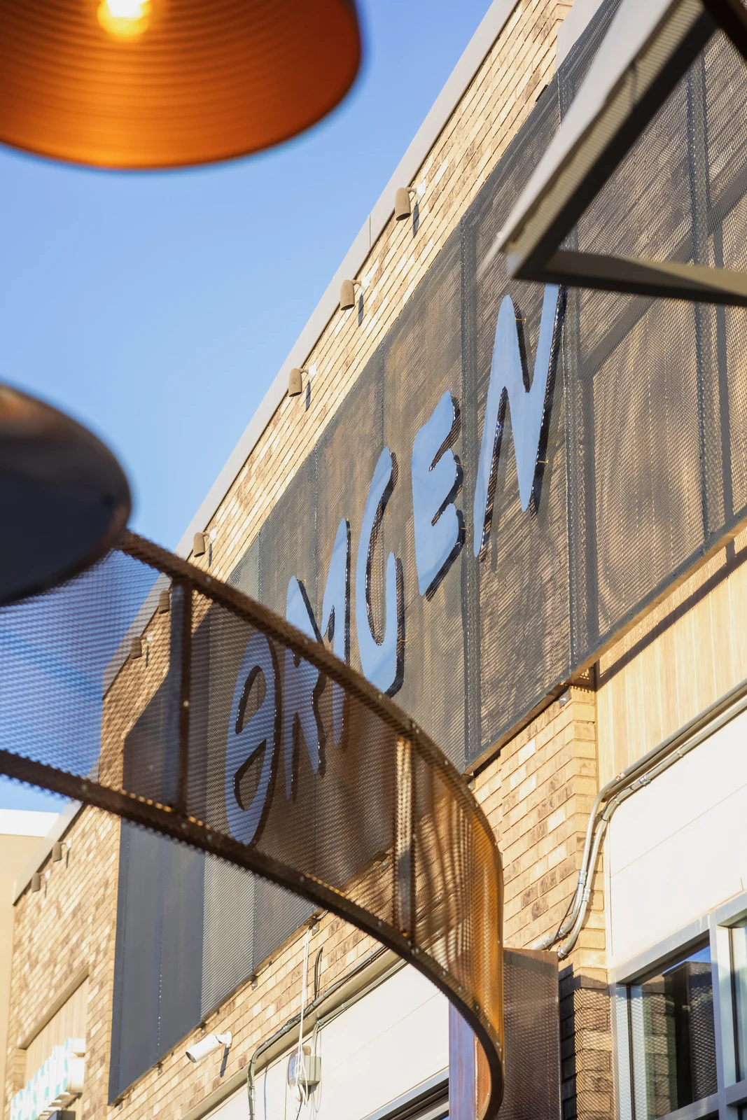 Origen signage outside the Gilbert restaurant